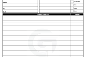 Ncr forms 00005 gei invoice spn